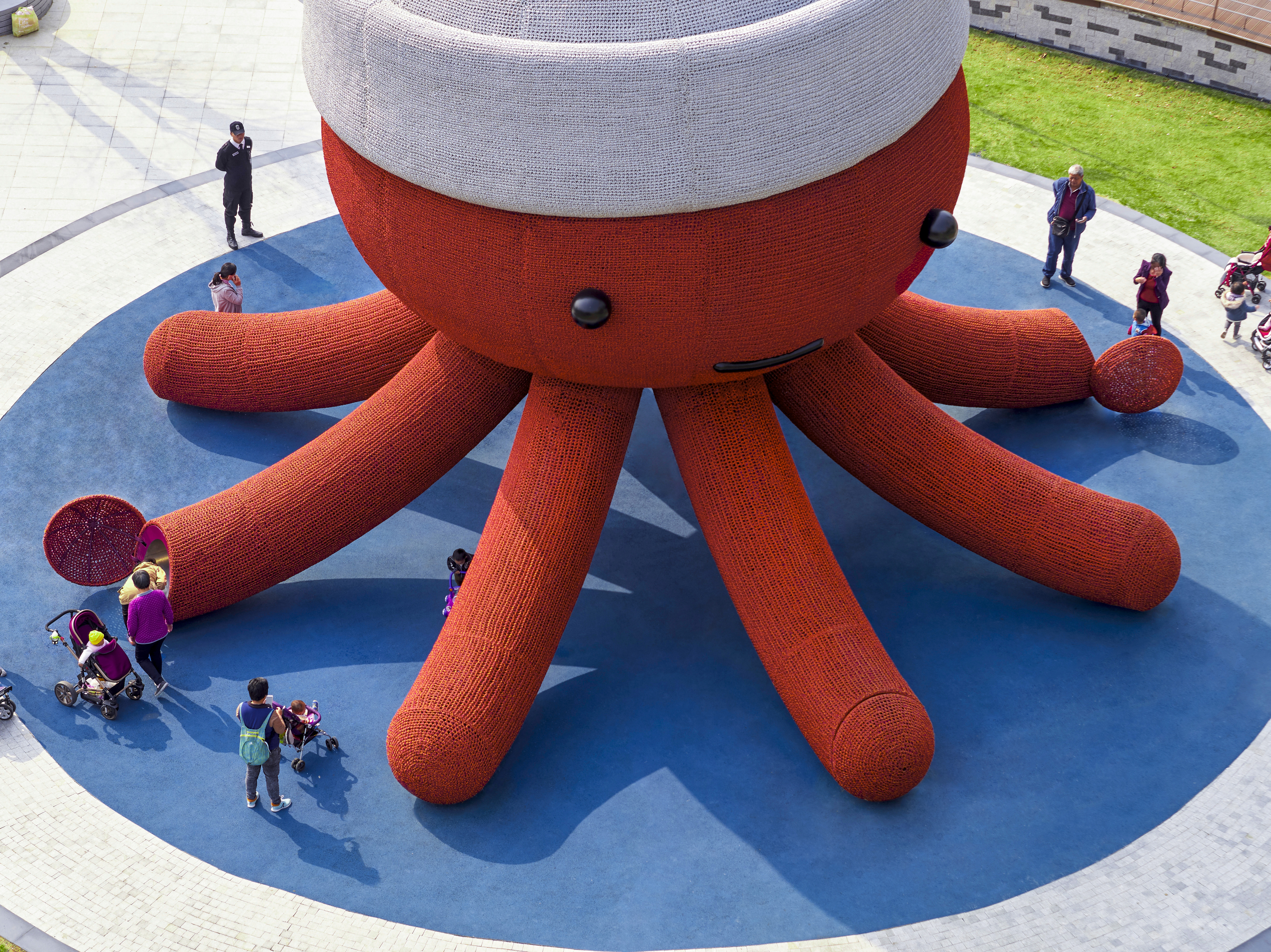 KRAKEN: Giant Octopus Playground in Shenzhen