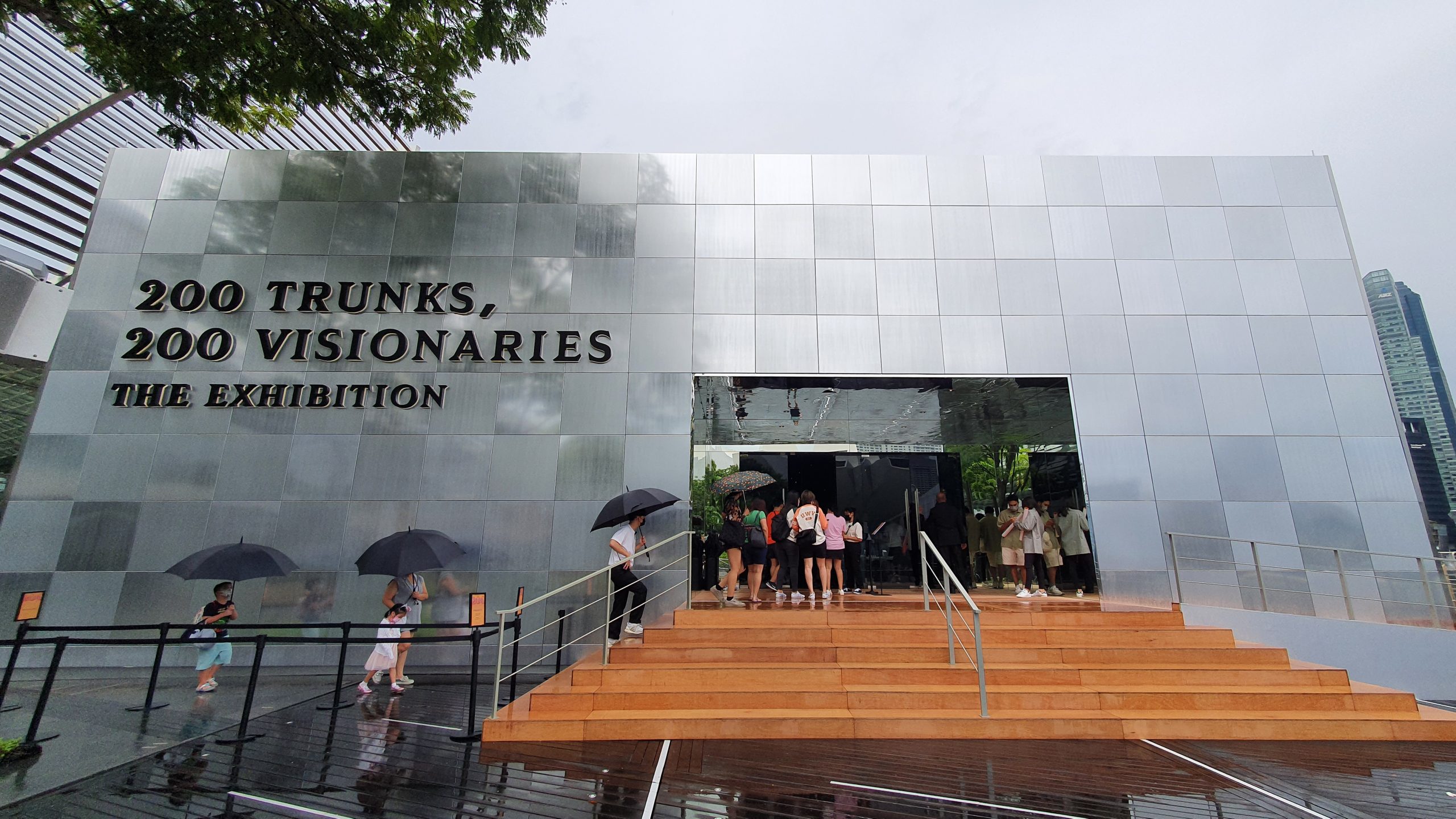 LV 200 Trunks, 200 Visionaries Exhibition Singapore